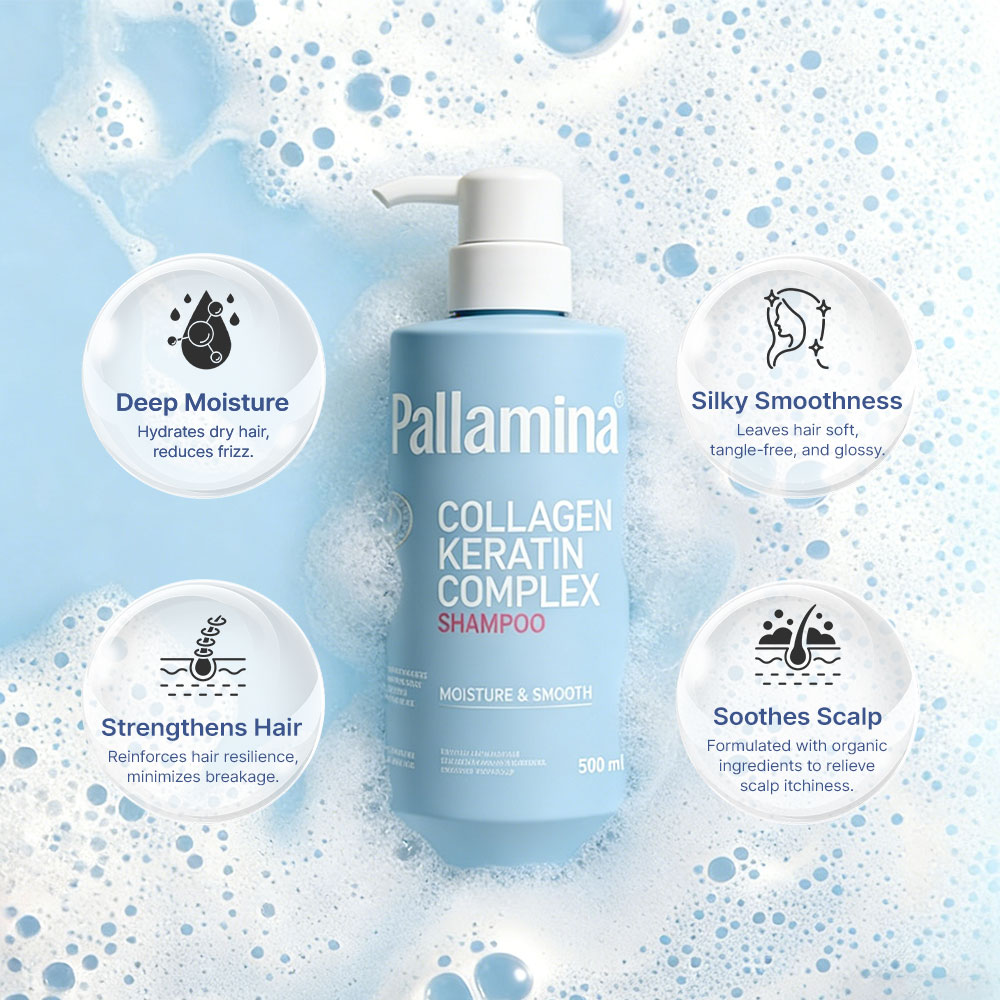 Pallamina Collagen Hair Shampoo OEM/ODM - Image 2