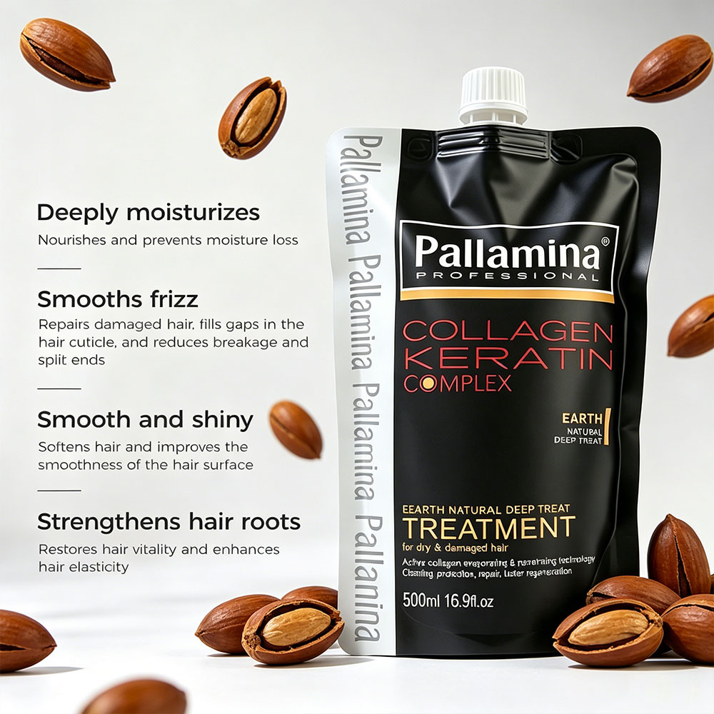 Pallamina Collagen Keratin Complex Hair Mask OEM/ODM - Image 4