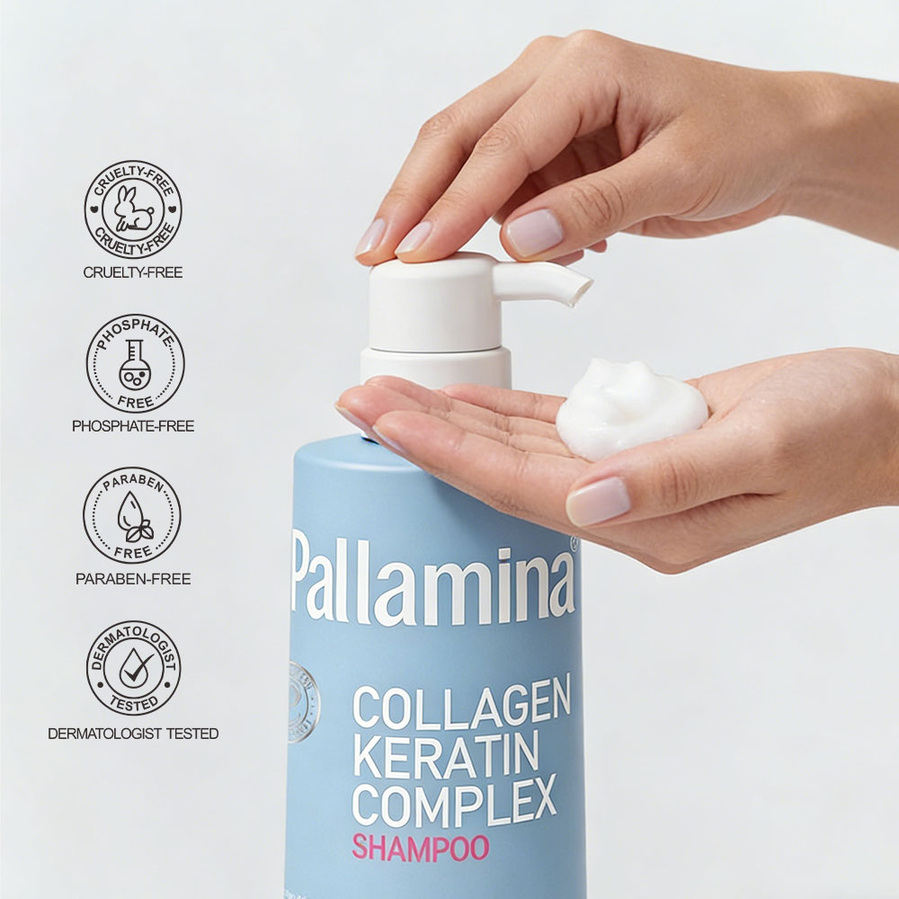 Pallamina Collagen Hair Shampoo OEM/ODM - Image 4
