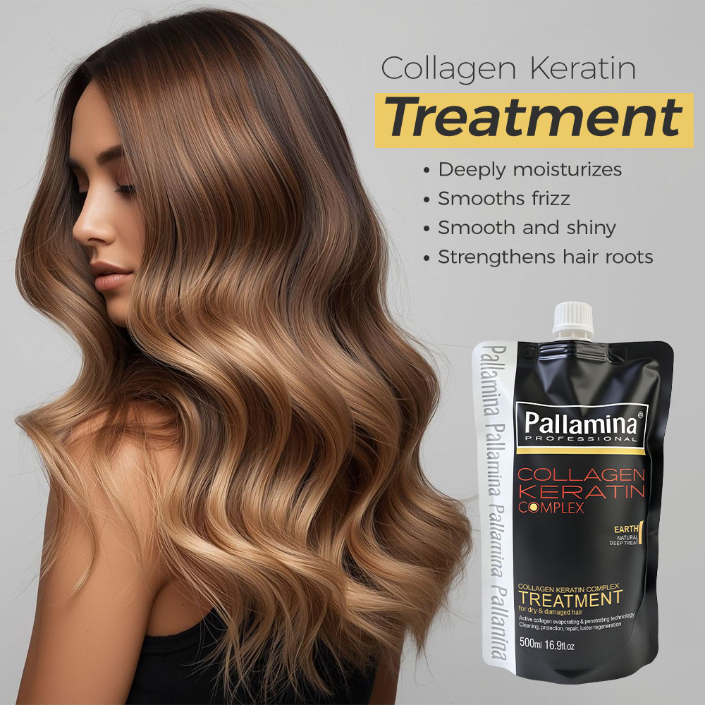 Pallamina Collagen Keratin Complex Hair Mask OEM/ODM - Image 2